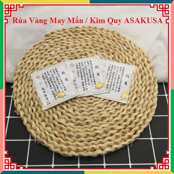 Rùa Vàng May Mắn | Kim Quy ASAKUSA
